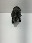 Rhinoceros Figurine Sculpture Plastic Gray black Animal Figure Made In China