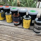Vintage 35mm Film Lot Kodak Tri-x Panatomic-x Technical Pan Ilford Hp5 Plus-x