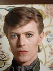David Bowie Signed 8x10 With Coa   Matching Numbered Sticker 