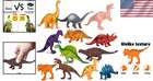 12-piece Dinosaur Toy Set For Kids     Educational  Realistic  Safe   Colorful    