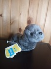 Vintage Dakin 1976 Bean Bags Finnegan Seal Plush Gray Stuffed Animal 9 