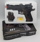 2 Airsoft A81b 6mm Pistols With Laser Sights New