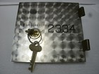 Vintage Jeweled Diebold Safe Deposit Box Door W hhm Lock-renter Keys-collectors 