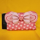 Loungefly Disney Mickey   Minnie Mouse Love Story Heart Ears Bow Cosplay Wallet