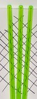 2 Pc 1 2    Od X 1 4  Id X 12    Inch Long Clear Lime Green Acrylic Plexiglass Tubes
