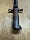 Wwi Swiss M1914 Waffenfabrik Neuhausen Pioneer Sawback Sword Bayonet   Scabbard