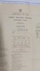 Map 1970 42 x32  Us East Coast Conn  - N y  Long Island Sound West Noaa