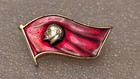 Vintage Soviet Russian Pin Badge Lenin Communism Propaganda Ussr Cccp Party