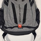 New Under Armour Hustle 5 0 Backpack 1361176 Gray black Unisex