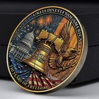 America 250th Anniversary Commemorative Coin 1776-2026 Eagle Bell Ms70 Medal