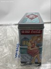 Coca-cola Rectangle Coke Soda Fountain Diner Collectible Tin Box