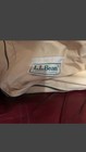 Vintage Ll Bean Under The Bed  Cedar Wood Canvas Zipper Bag Storage Sweaters