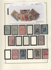 Ethiopia 1895-1940s Large Collection On 14 Album Pages Includes First Issues
