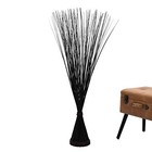  Freestanding Decorative Grass Stems     Black Brown Dried Grass - 47 Inches