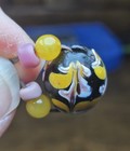 Fancy Rare Floral Antique Venetian Glass Trade Bead African Beads 