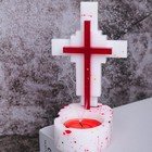 Jesus Cross Resin Molds With Base Silicone Candle Mold For Epoxy Resin Castin   