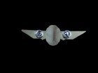 German Military Master Jump Wings Badge 3 3 4  Double Post Metal Pin 
