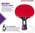 Ghost Performance Ping Pong Paddle - Expert Table Tennis Racket With Dual