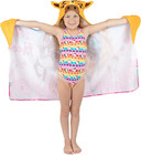 Kids Bath Hooded Towel Wrap  24 In X 50 In  Dreamworks Spirit