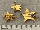 3 Different Vintage Star Rank Boy Scouts Of America Pins Bsa Scouting Badge