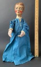 Wpa Lady Hand Puppet   1930s Papier Mache Vintage Usa History