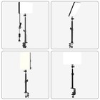 Led Desk Bi-color Video Light Key Light Studio Streaming Lights Panel Light W   