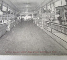 Vtg Interior Schmidt Bros Drug Store Redfield So Dakota Rppc Real Photo Postcard