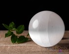 Selenite Crystal Ball Sphere - Extra Large - Housewarming Gift  Home Decor E0491