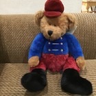 New Russ Berrie Bandy 17 Inch Teddy Bear Plush Bears From The Past Collection