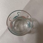 Pink   Blue Flamingos Whiskey Drinking Glass  Replacement