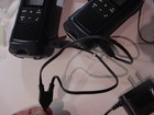  2  Motorola T460 Two Way Radio Walkie Talkie With Y Charging Cord And Earpieces
