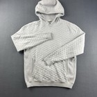 Holderness   Bourne Hoodie Men   s M Gray Wallace Sweater Quilted Minimal Golf