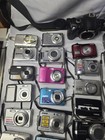Lot Of 40 Digital film Camera For Parts repair Cameras  As-is Nikon Sony Canon