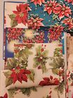 Old 1950s Gift Wrap Christmas Wrapping Paper In Box