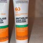 3x La Roche-posay Anthelios Sunscreen Spf60 Dry Touch Sample  1oz 3ml Exp 2 2026