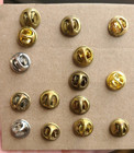 Vtg Lot 16 Canada Lapel Pins Provinces Ns Sk Alberta Montreal Yukon Pinbacks Etc