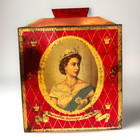 Vtg  Tin The Coronation Of Her Majesty Queen Elizabeth Ii 1953 Prince Phillip