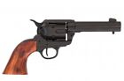 Denix M1873 Full Size Metal 5 5-inch Barrel Non-firing Replica Revolver In Black