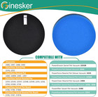 3 Pack Filter For Bissell Powerforce Helix Turbo Rewind Bagless Cleanview 12141