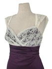 Wtoo By Watters Purple Lace Cocktail Dress Size 10 Wedding Guest Bridesmaid