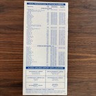 Alaska Airlines Timetable December 1986 - Very Good Condition