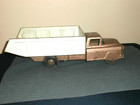 Vintage 1950 s Louis Marx Big Dump Truck Pressed Steel 18  Long