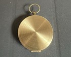 Vintage Brass Pocket Compass W Lid Antique Style Nautical Collectible