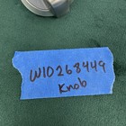 Whirlpool W10268449 Range Oven Stove Control Knob Brushed Stainless Steel