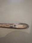 Rare Victorian-era Sterling Silver Ornate Butter Knife  1  -  Free Ship  ups  