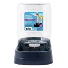 Pet Dog Cat Waterer Automatic Dispenser Drink Water Gravity Large Bowl 1 2 Gal
