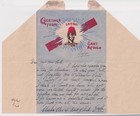 Greetings East Africa Illustrated Air Letter 1943 Gilgil Kenya Ea Apo 69 Censor