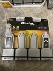 Master Lock M530xqlh  Outdoor Padlock 4 Pack  2 Keys Shackle 