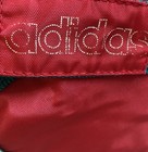 Vintage Adidas Duffle Bag Red green Adidas Logo Shoulder Strap Gym sports travel