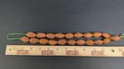 Vintage Chinese Asian Hand Carved Nut Faces   Buddha 20 Prayer Beads